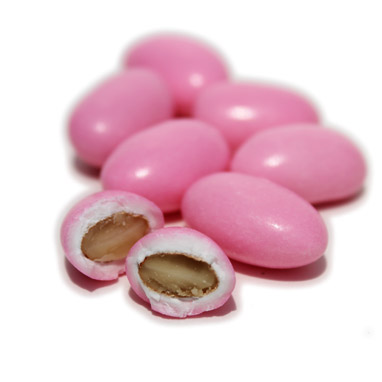 Pink and White Almonds